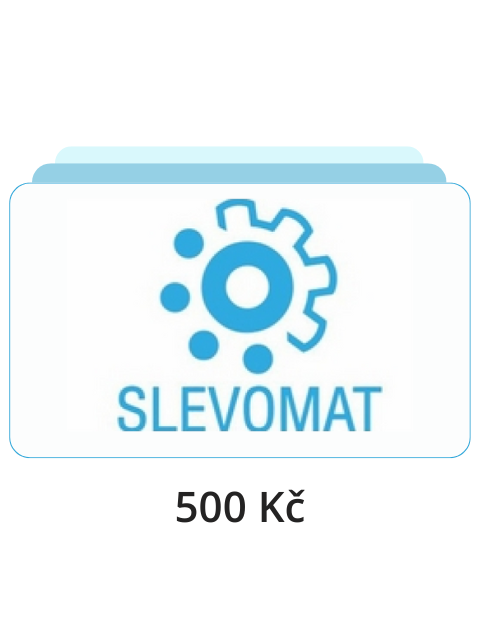 500 Kč poukázka do Slevomat