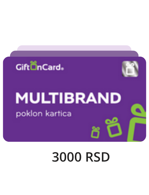 Multibrand Card 3000 RSD