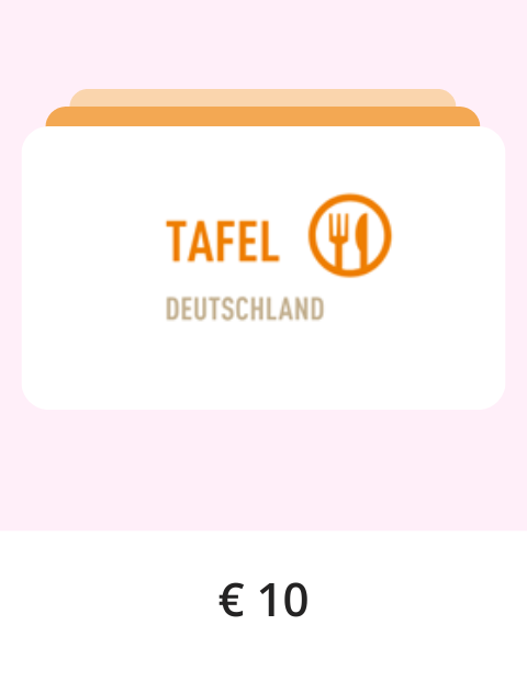 Spende an die Tafel - €10