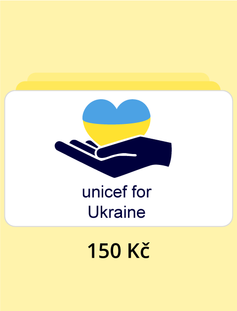 Unicef - Darujte 150 Kč na pomoc lidem na Ukrajině