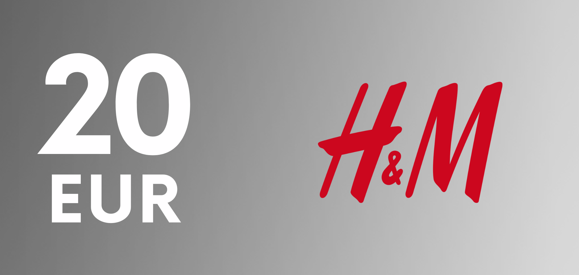 20 EUR poukážka do H&M