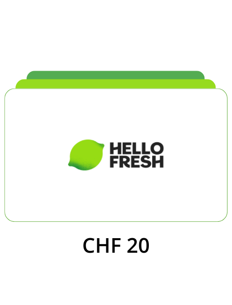 Bon Hello Fresh 20 CHF