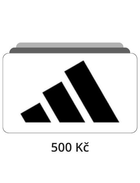 500 Kč poukázka do Adidas