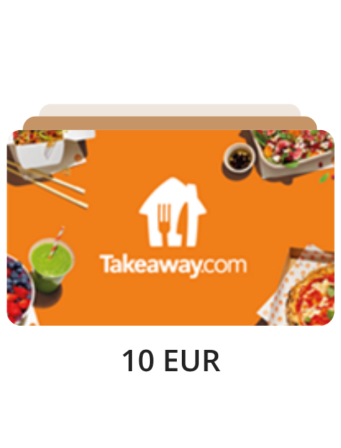 Ваучер Takeaway 10 EUR