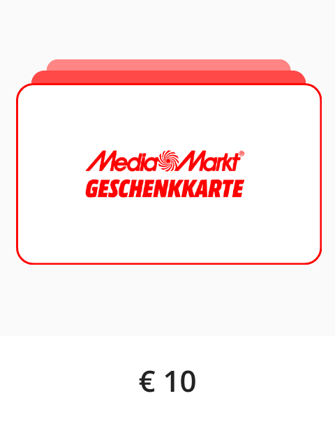 10 € Media Markt-Gutschein