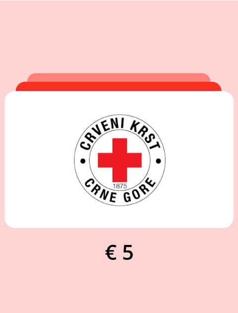 Donacija Crvenom krstu od €5