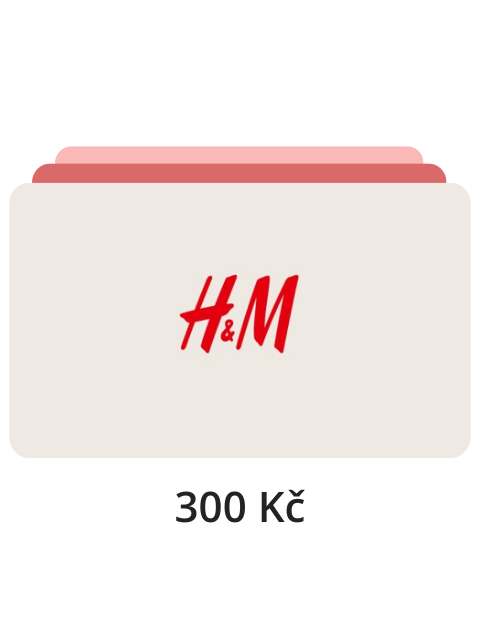 300 Kč poukázka do H&M