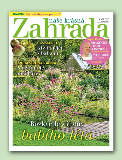 Roční předplatné časopisu Naše krásná zahrada