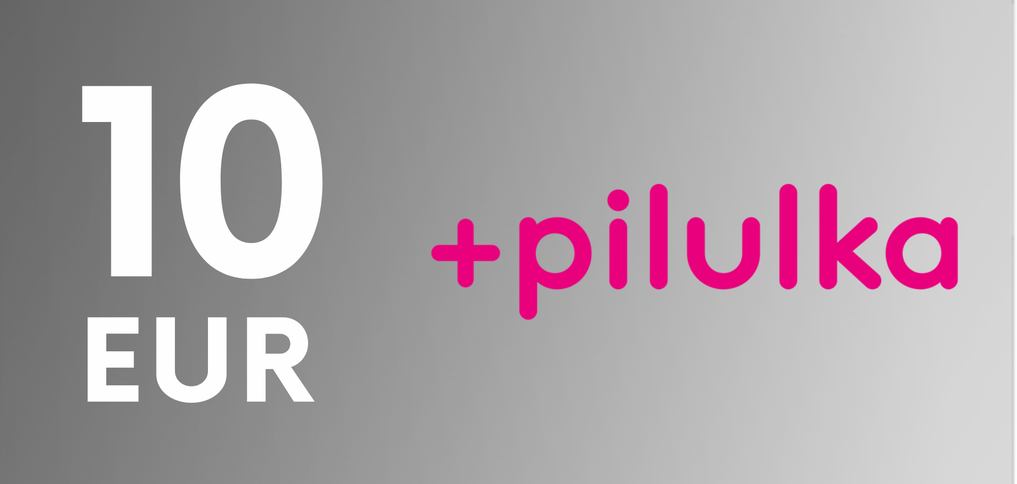 10 EUR poukážka do Pilulka