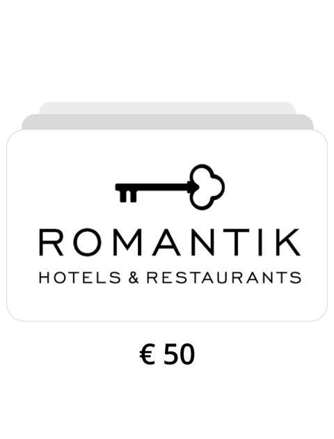 Darilni bon Romantik Hotels & Restaurants eGC 50€