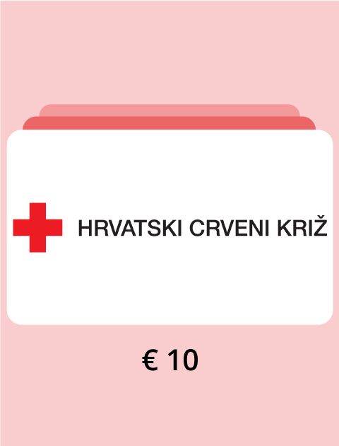 Donacija Hrvatskom Crvenom križu €10