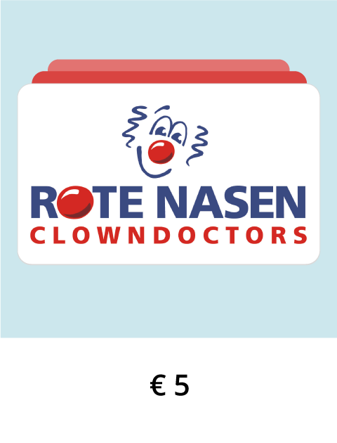 5 € - Spende für die Roten Nasen