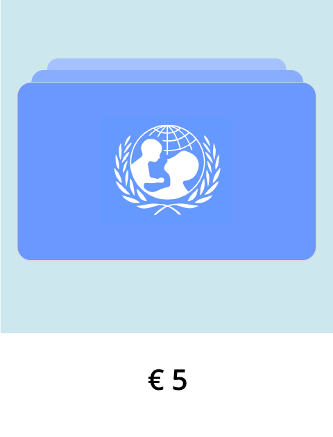 5 € - Spende an unicef AT