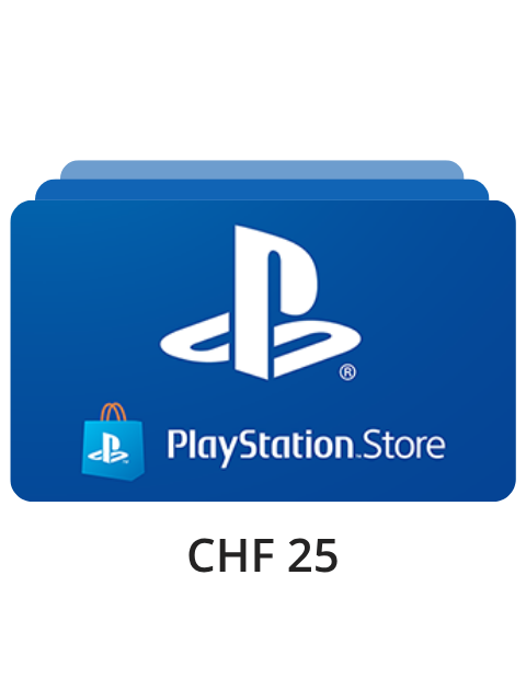 25 CHF - Sony PlayStation Network eGift Card