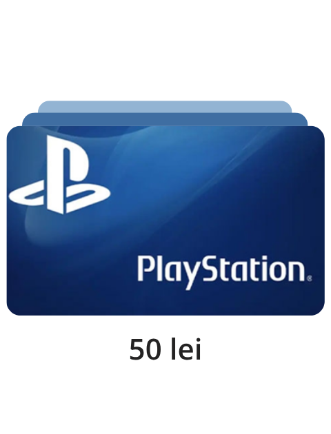 e-card PlayStation 50 lei