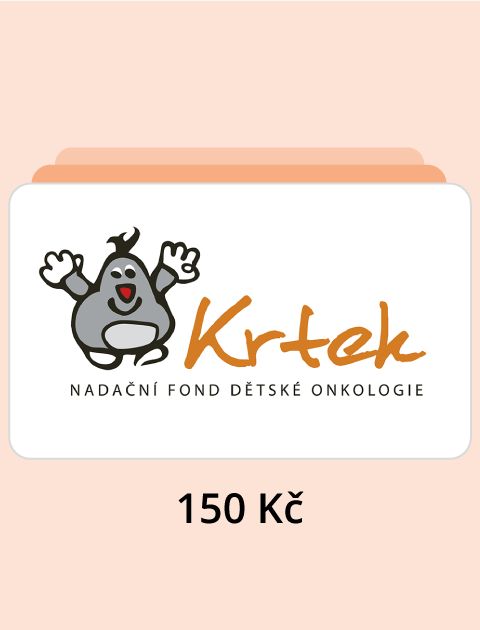 Darovat 150 Kč Nadačnímu fondu dětské onkologie Krtek