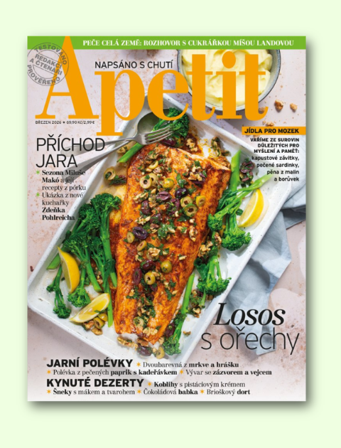 Půlroční předplatné časopisu Apetit