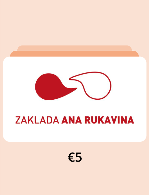 Donacija Zakladi Ane Rukavine 5€