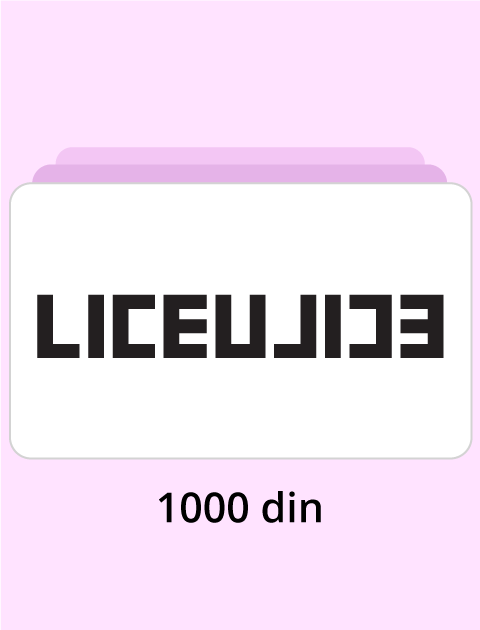 Donacija od 1000 dinara za organizaciju Liceulice