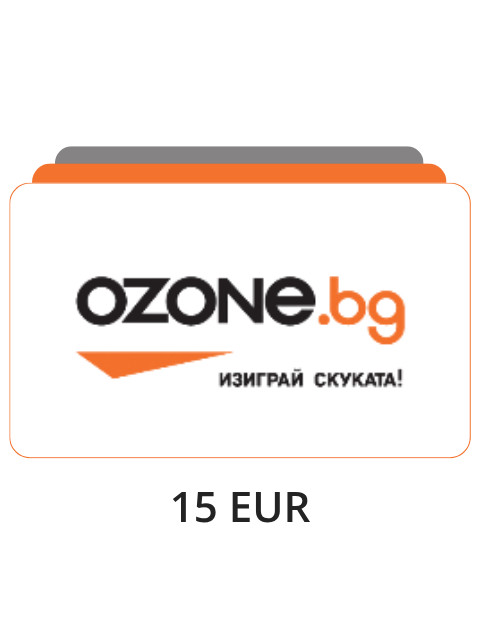 Ваучер Ozone.BG 15 EUR