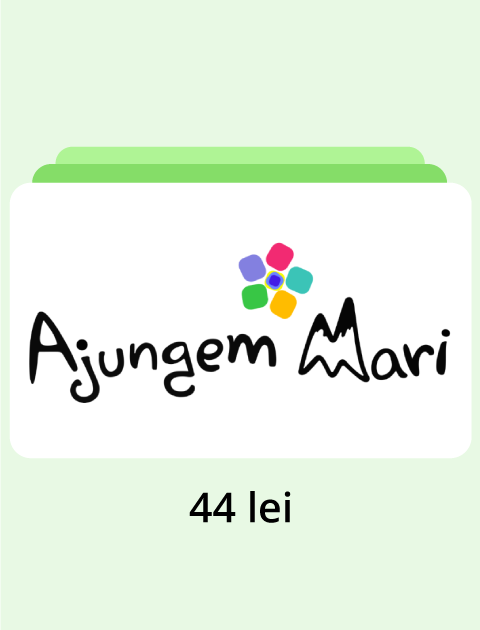 Donație Ajungem MARI 44 lei