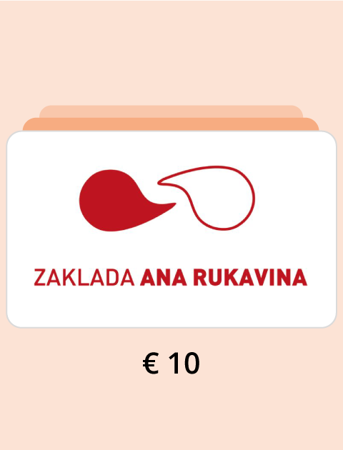 Donacija Zakladi Ane Rukavine 10€