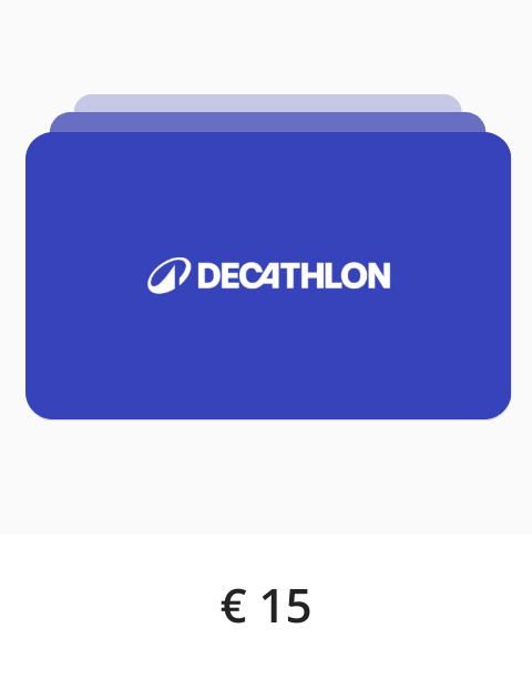 15 € Decathlon-Gutschein