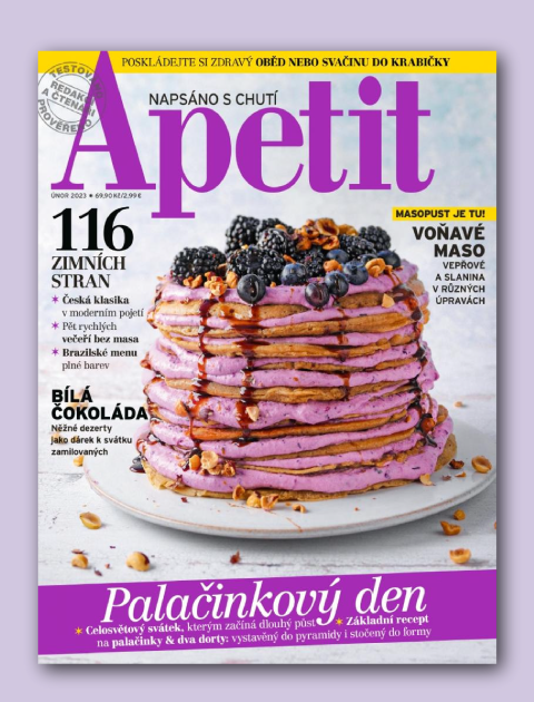 Půlroční předplatné časopisu Apetit
