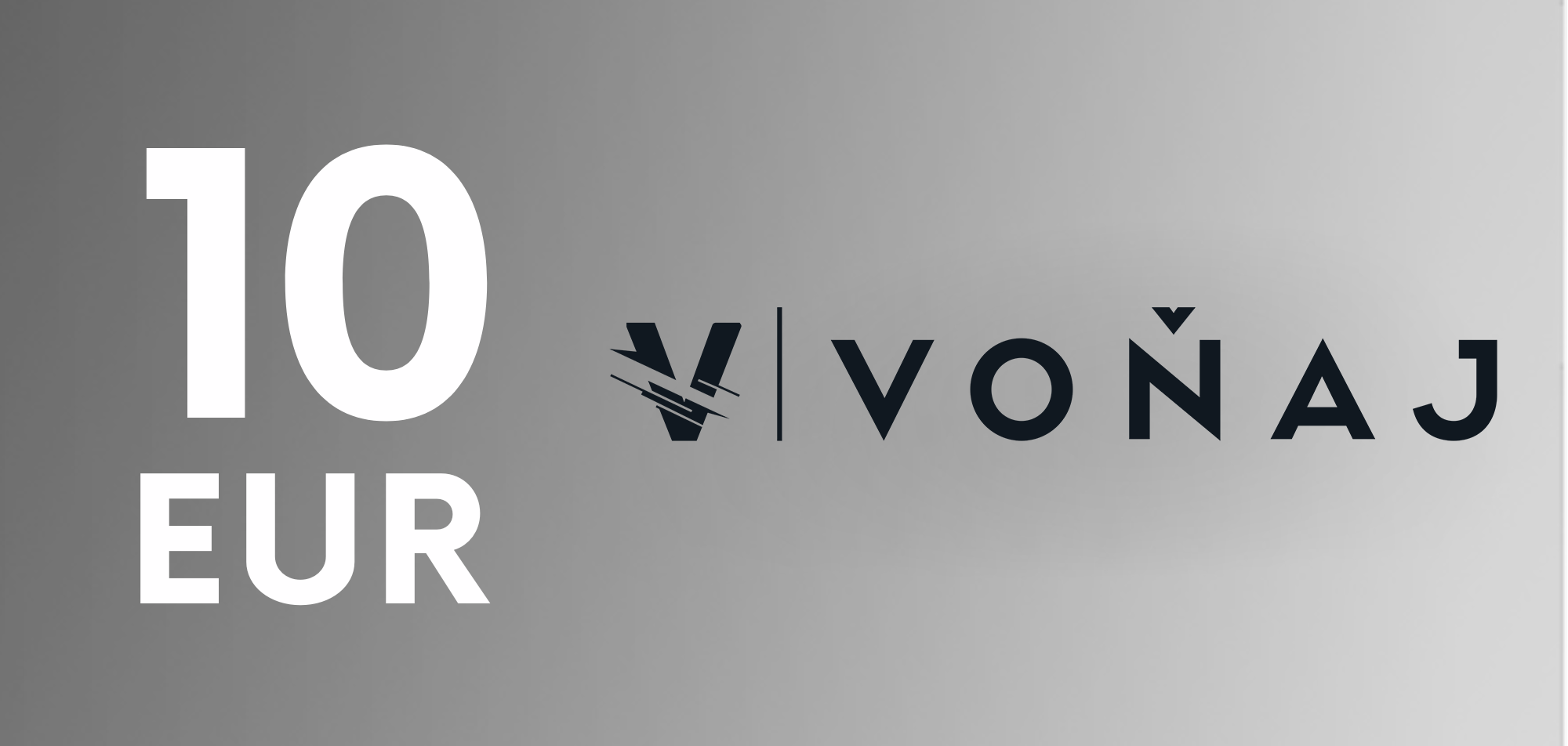 10 EUR poukážka do vonaj.eu