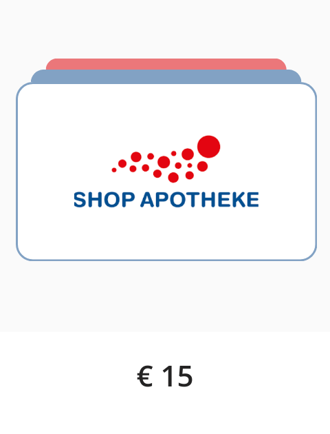 15 € Shop Apotheke-Gutschein