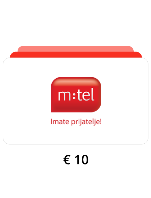 m:tel prepaid dopuna od €10