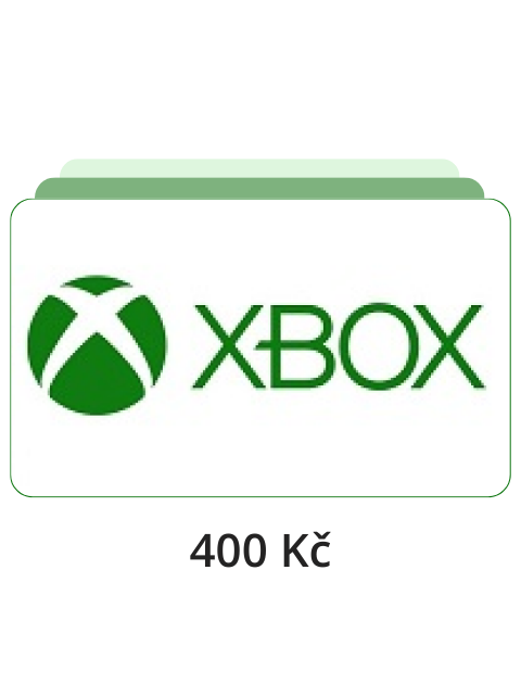 400 Kč poukázka do Xbox