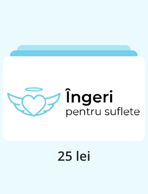 Donație Îngeri pentru Suflete 25 lei