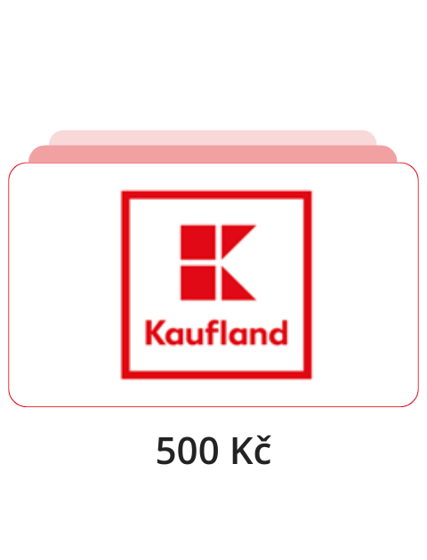 500 Kč poukázka do Kaufland